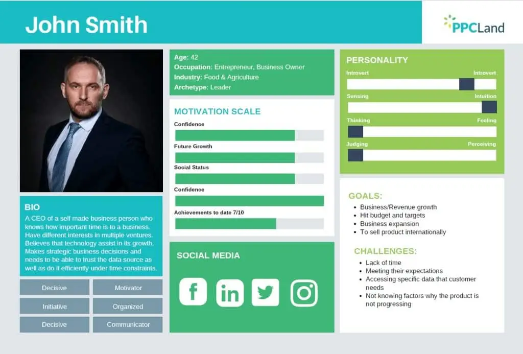 Google Ads Buyer Persona